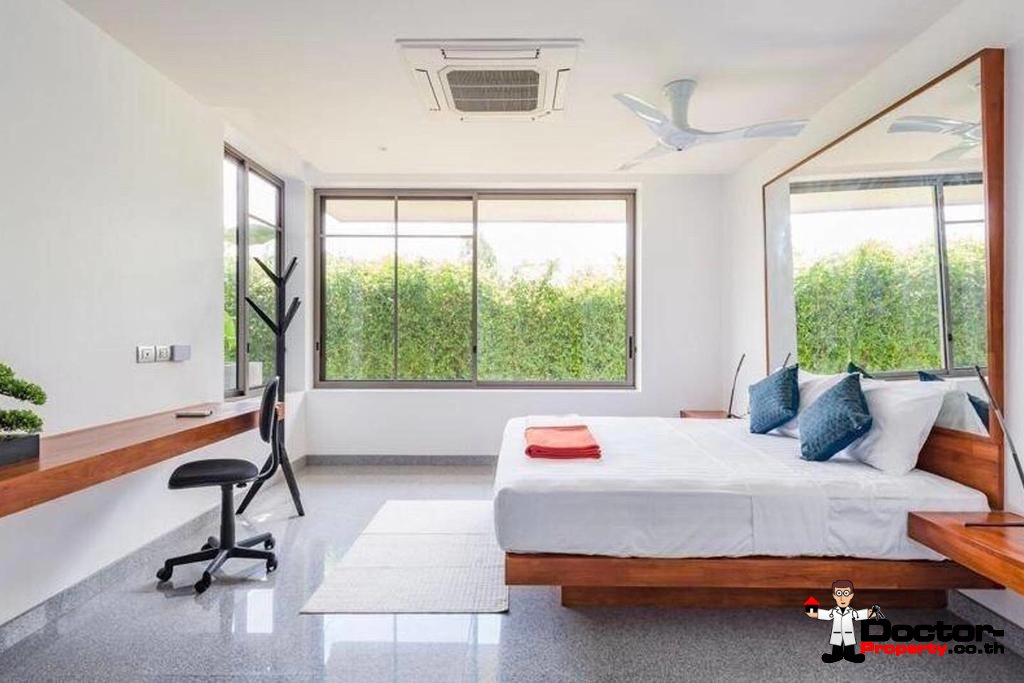 3 Bedroom Beachfront Villa - New Boat Marina Development - Mai Khao Beach - North Phuket - for sale